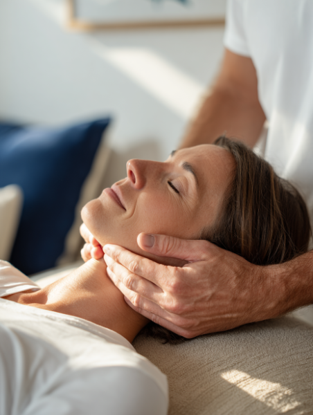 ostéopathe douleur mâchoire 